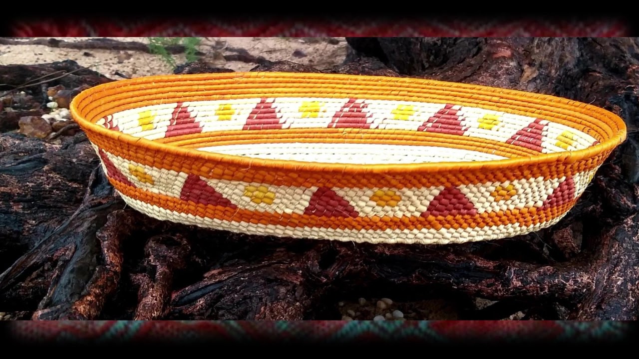 Arte indígena e trançados e tecelagem