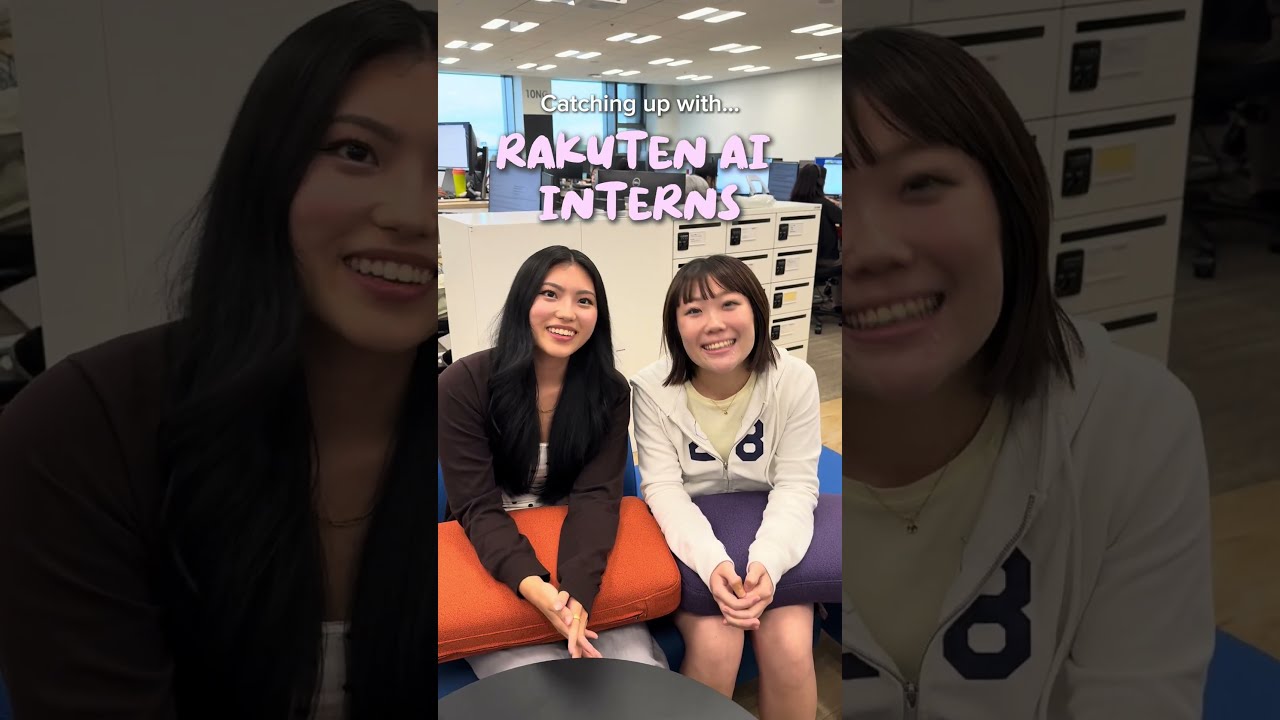 What’s it like to intern at Rakuten's AI & Data Division?