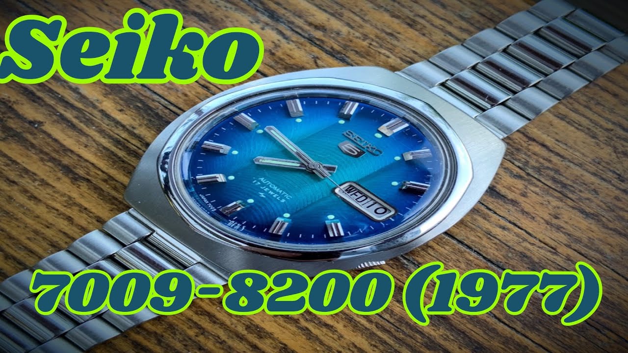 Seiko 7009-8200 (For My Watch Blog) - YouTube