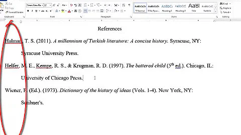 APA References Entries for Books