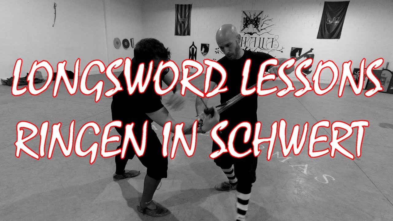 Longsword lessons Wrestling with the sword YouTube