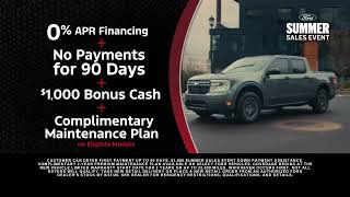 0% APR + $1,000 Bonus Cash on New Ford Models | Ford Summer Event Flood Ford Rhode Island