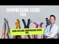 Doctor explains FAQs about compression socks (and when you shouldn't use them) #compression #veins