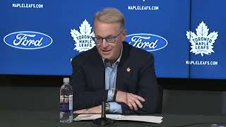 Maple Leafs Management | End of Season Media Availability | May 10, 2024