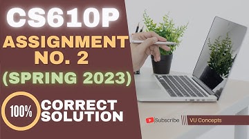 CS610P Assignment No 2 | CS610P Assignment No 2 Solution Spring 2023 by VU Concepts