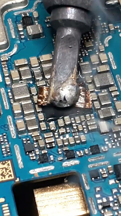 cara angkat ic tanpa solder uap atau blower,how to remove IC without soldering blower #short