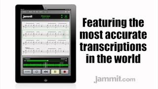 Jammit ipad iphone app Demi Lovato Video Skyscraper "learn to play drums" screenshot 3