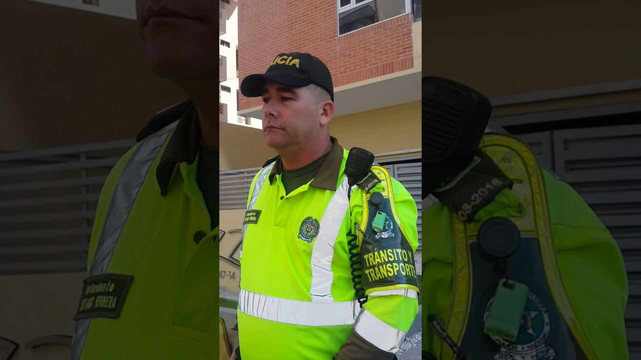 Procedimiento ilegal policia colombia (abuso)