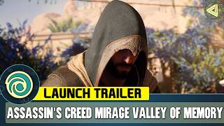 4K Ins Creed Mirage - Valley Of Memory - Launch Trailer Ac Mirage Dlc