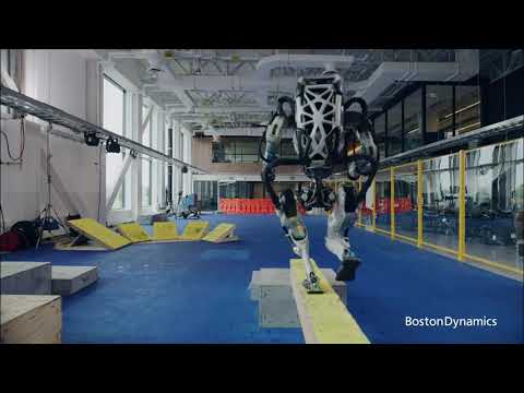 Atlas Boston Dynamics Biped Robots
