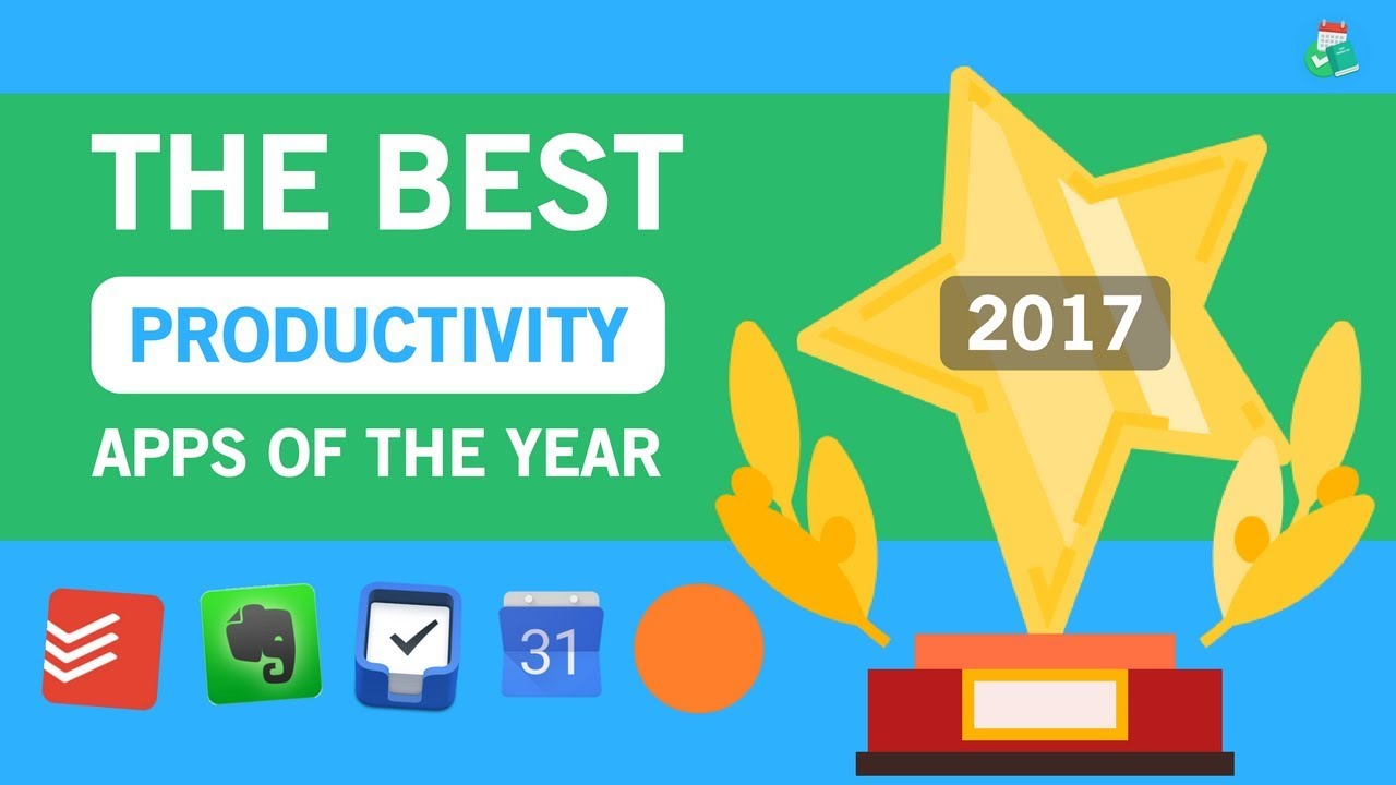 THE BEST PRODUCTIVITY APPS OF 2017 🏆 - YouTube