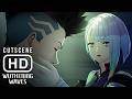 Lucy Reunites with David Cutscene - Wuthering Waves 3.4 Cyberpunk Edgerunners Collab
