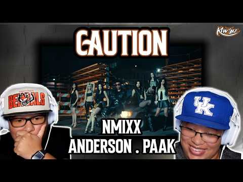 TWINS REACT TO NMIXX x Anderson .Paak "CAUTION" | WE WERE NOT READY FOR THIS! 😱🔥 | #NMIXX #Kpop