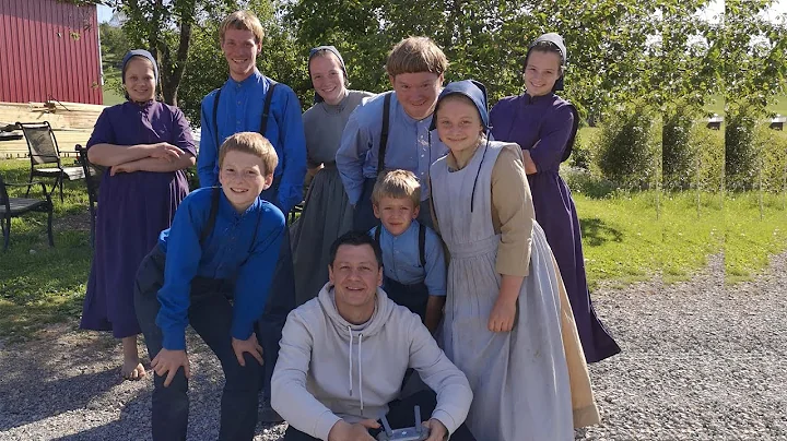Amish People. A day with the Amish in Blacksburg V...