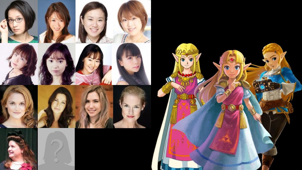 Video Game Voice Comparison- Princess Zelda (Legend of Zelda)
