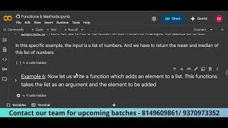 Functions Tutorial for Beginners (Part 1.1) | Python for Data Analytics & Data Science