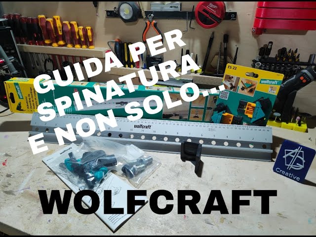 Guida per spinatura di precisione 3750 Wolfcraft