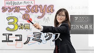 シンガーsayaの３分間エコノミクス【第70回　 対外純資産】