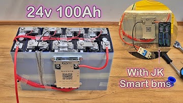 How to Build a 24V 100Ah LiFePO4 Battery Pack 🔋 | Complete DIY Tutorial!