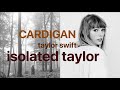 Taylor Swift - Cardigan (Isolated Vocals)