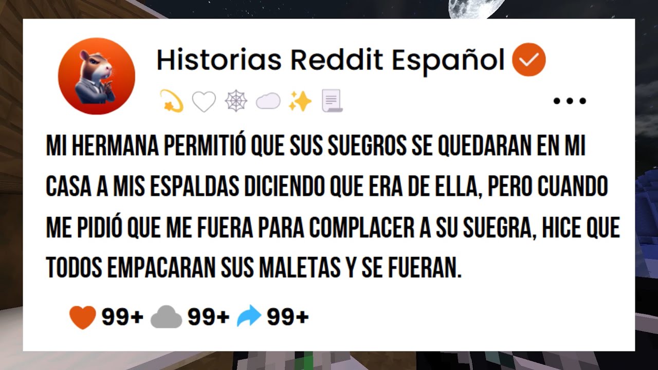 Mi Hermana permitió que Sus Suegros se quedaran en Mi Casa a mis Espaldas diciendo que era de Ella,