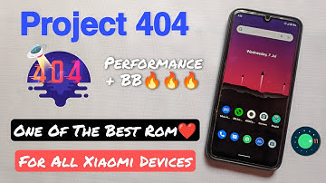 Project 404. Install Project 404 Rom. Best Rom For Battery Backup & Performance. Project 404 v4.4