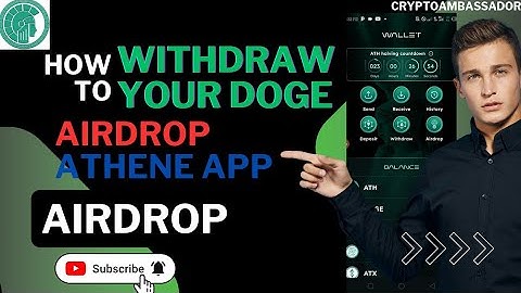 Athene Network: How To Withdraw Your Free #DOGE Airdrop From Your Athene App to #MetaMask