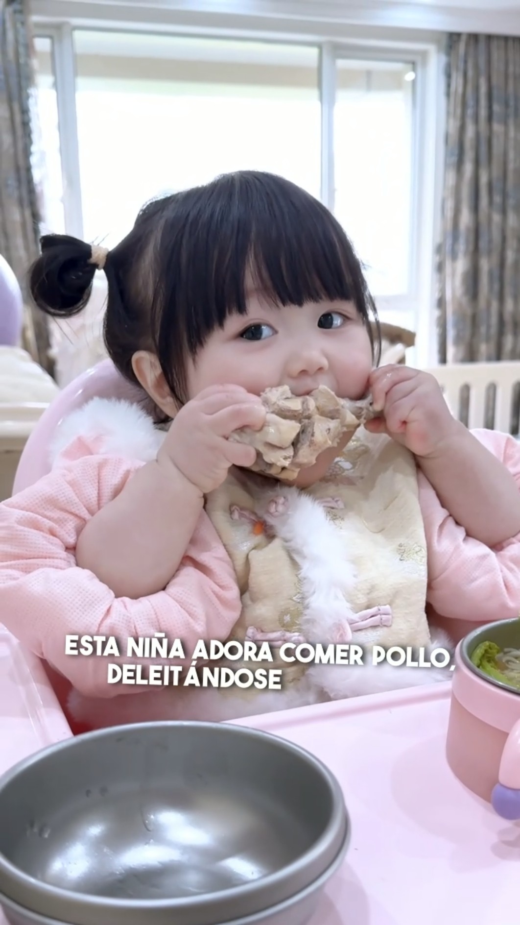 ¡Amaba el pollo, pero esto la hizo llorar! ??
