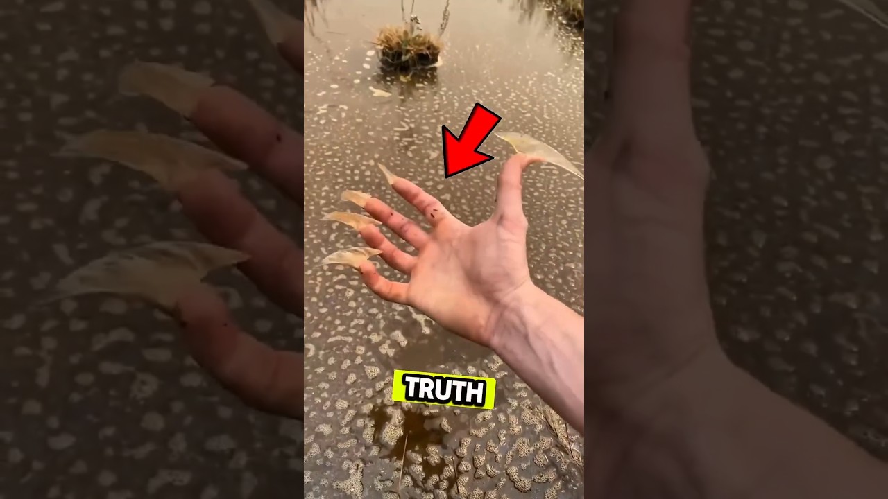 Никогда не опускайте пальцы в пенистую воду вот так… 