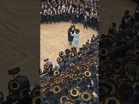 Bobover Rebbe Mitzvah Tantz #Bobov #MitzvahTantz  | מצוה טאנץ - אדמו"ר מבאבוב שליט"א