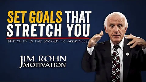 🚀 How to Set Goals That Stretch You 💪 | Jim Rohn Motivation 🧠