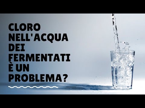 Video: Quanto tempo impiega l'acqua per declorare?
