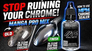 Stop Ruining Your Chrome How To Use Mpm Chrome Sealer  Mirror Paint