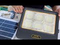 Test thực tế siêu phẩm ĐÈN PHA 6 KHOANG 400W CỦA ALPHA SOLAR