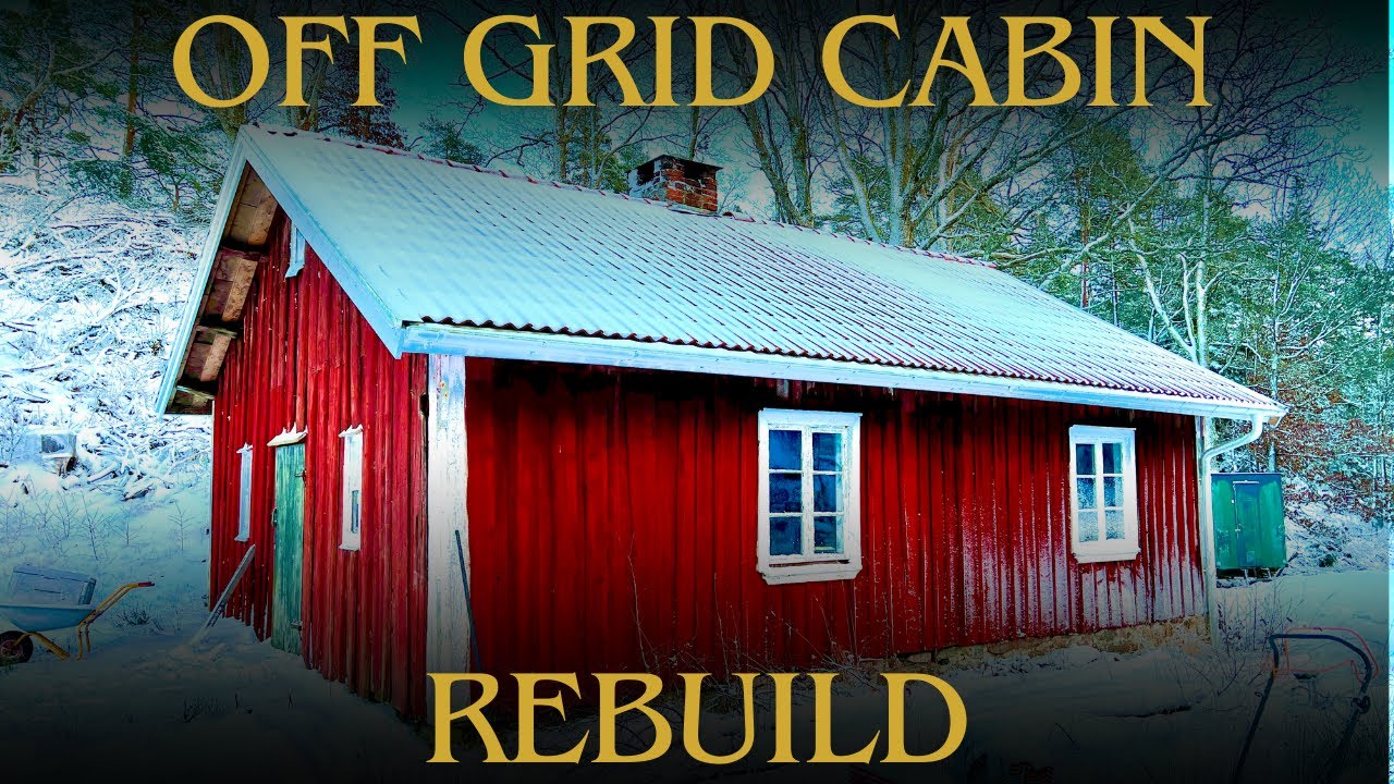 Swedish off grid log cabin: Pt. 1 - History & Demolition