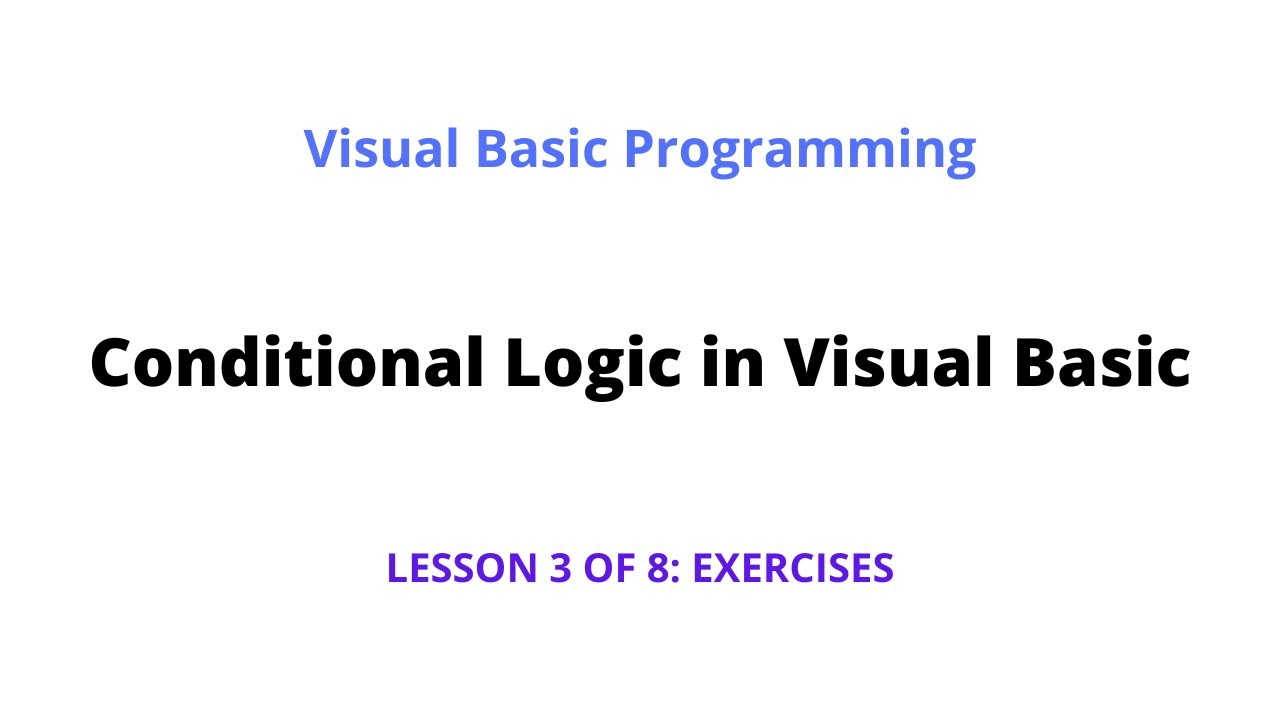 visual basic conditional assignment