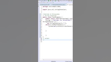 Java Interview Tip: Use StringTokenizer! 🧩 #shorts