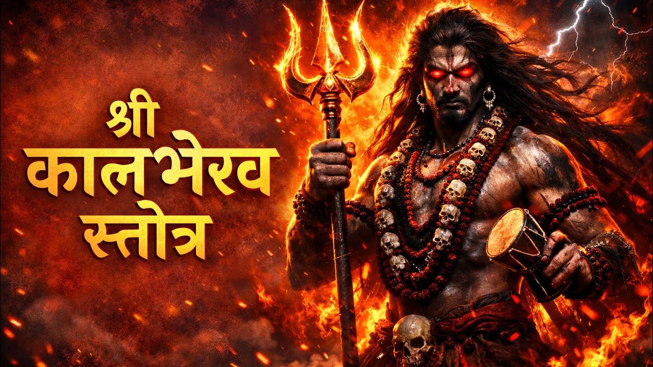 श्री कालभैरव स्तोत्र 🙏 | Shree Kalbhairav Stotra | Powerful Bhairav Bhajan | Kaal Bhairav Ashtakam