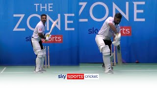 Kumar Sangakkara demonstrates how to bat against swing!  | Kumar Sangakkara masterclass