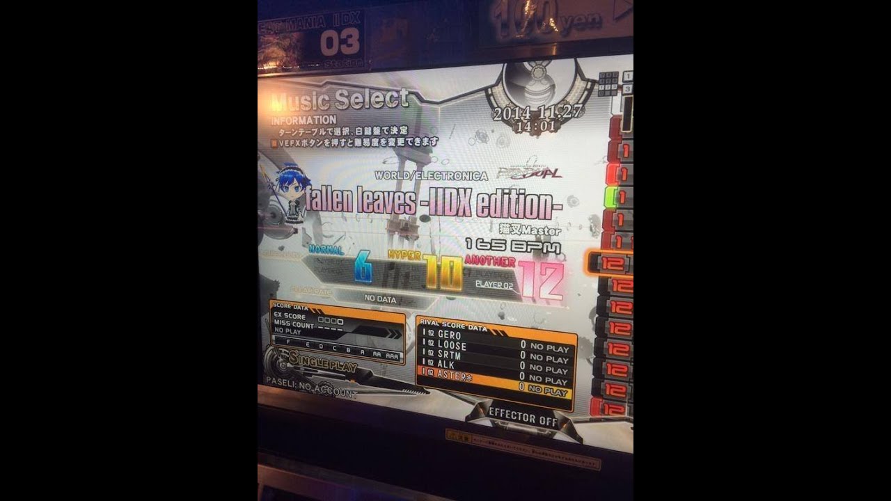 pendulum gif beatmania IIDX 22 PENDUAL † fallen leaves-IIDX edition- 12 (SPA)