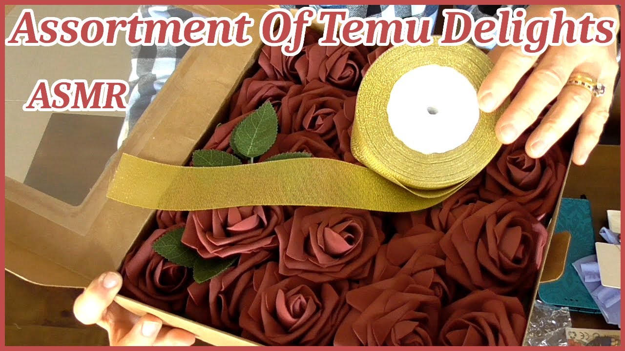 ASMR Ассортимент TEMU радует Temu Haul #asmr #temu