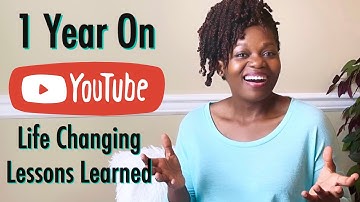 My 1 Year YouTube Anniversary | 5 Life Lessons Learned That Will Change Your Life.