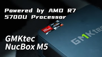 AMD Ryzen 7 5700U Mini PC--NucBox M5 #minipc #AMD #ryzen7 #minicomputer #gamingpc #gmktec #nucboxm5