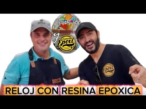 RELOJ CON RESINA EPOXICA 