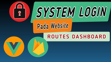 cara membuat sistem login website sekolah #3 - routes dashboard