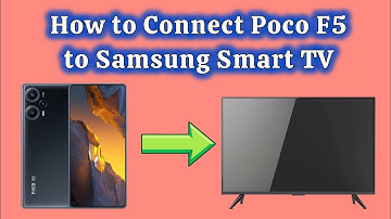 how to screen cast Poco F5 to Samsung Smart TV wireless display share