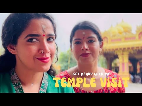 ❤️ TEMPLE VISIT WITH CHECHI - GET READY WITH ME 💄|| ABHIRAMI SURESH || AMRUTHA SURESH