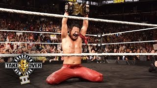 Shinsuke Nakamura gewinnt den NXT Championtitel von Samoa Joe: NXT TakeOver: Brooklyn II