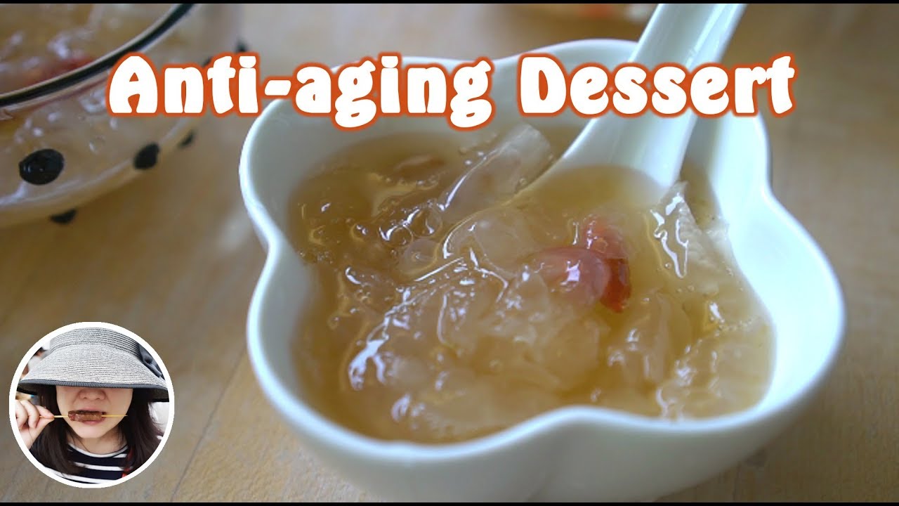 【Anti-aging Dessert Soup】Snow Ear Mushroom & Peach Resin