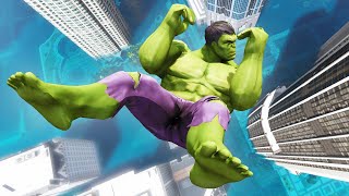 GTA 5 Ragdolls Hulk Jumps/Fails (Euphoria Physics) #171